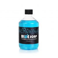 Blue soap